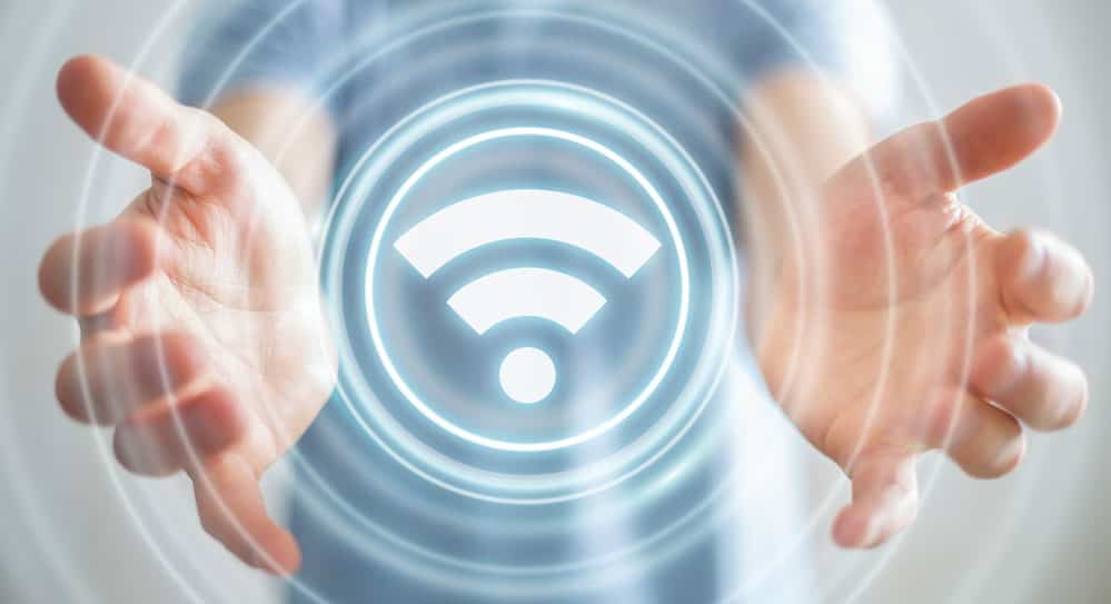 A WiFi Icon.