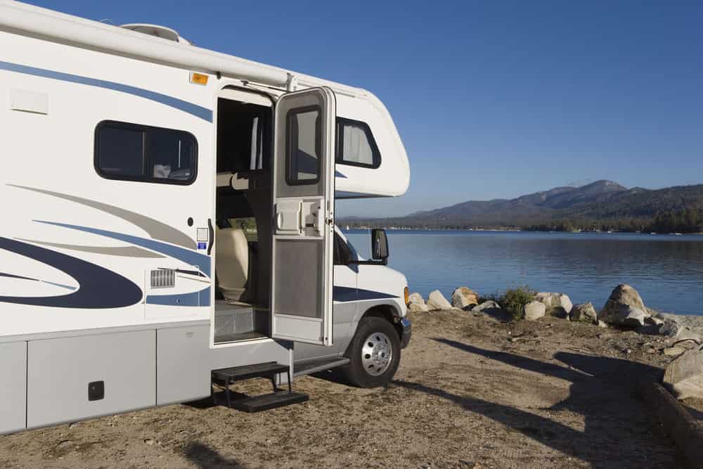 A recreational vehicle.