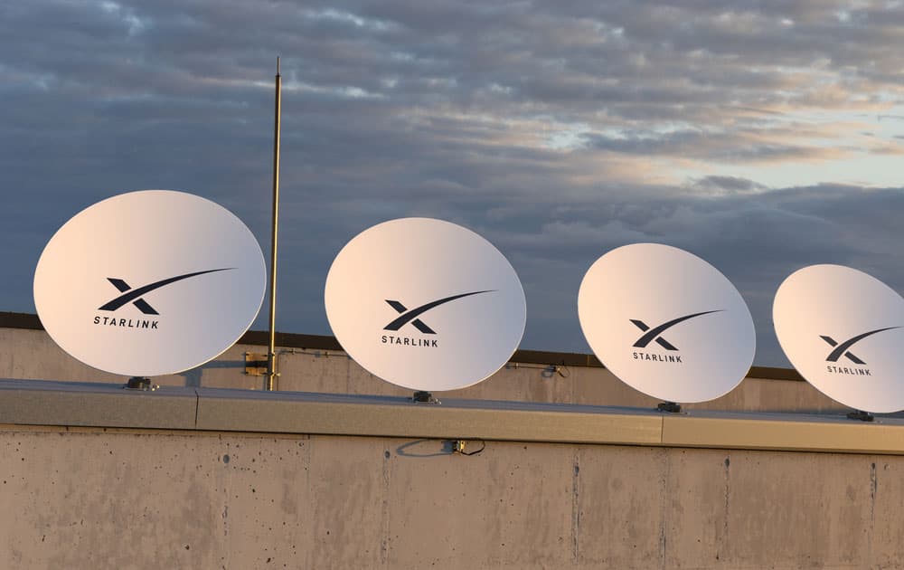 Starlink dishes
