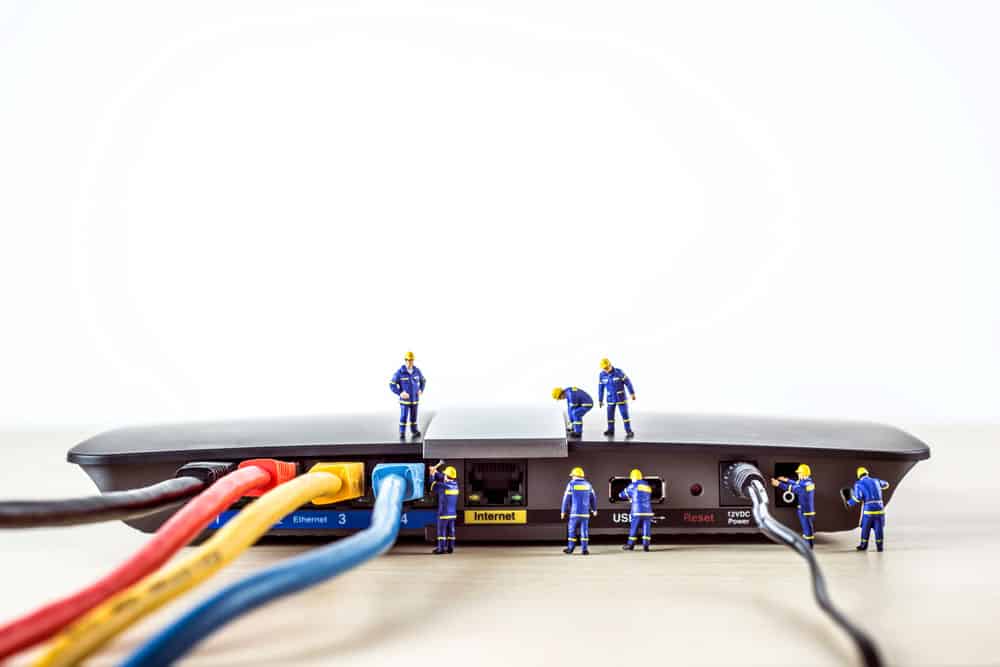 LAN network installation