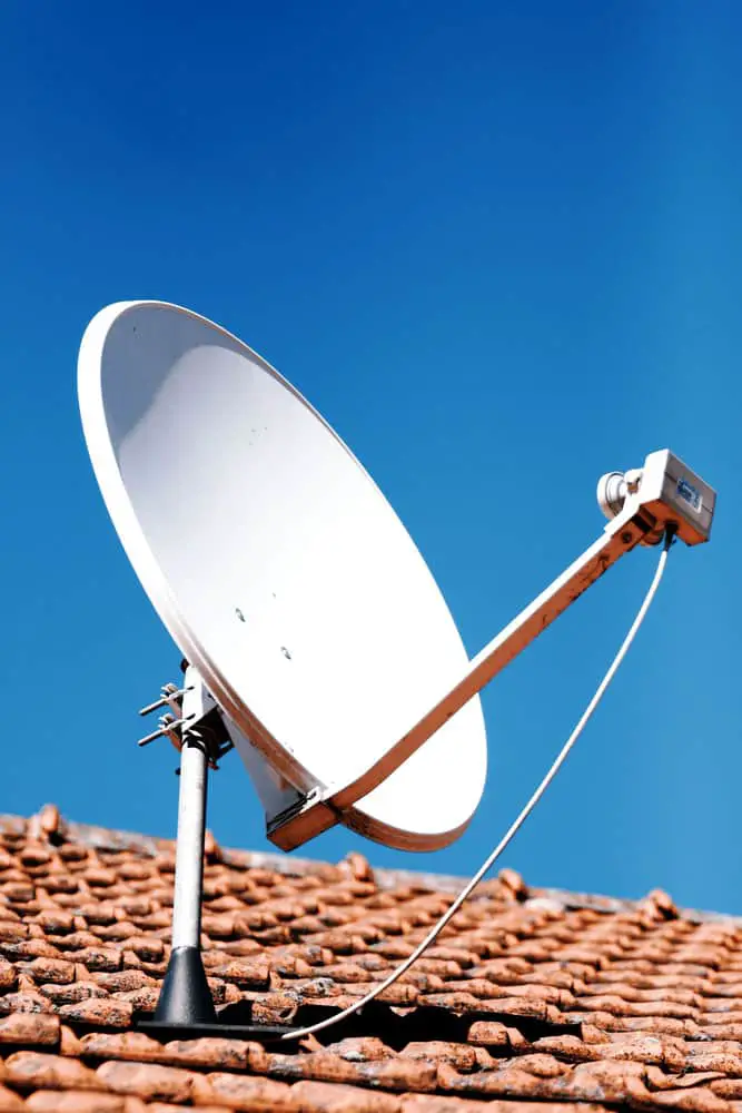 A Conventional Starlink Dish.