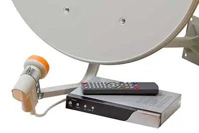 Satellite TV equipment