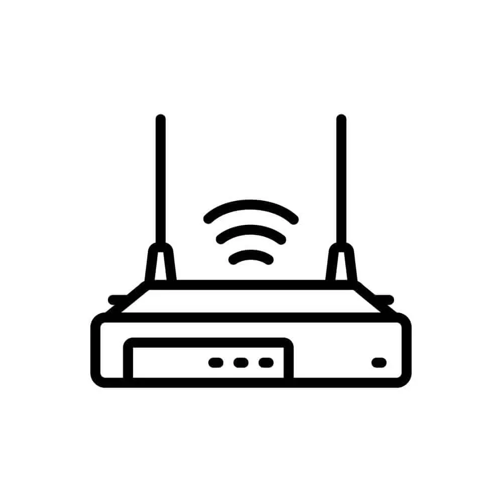 A Linksys router icon. 