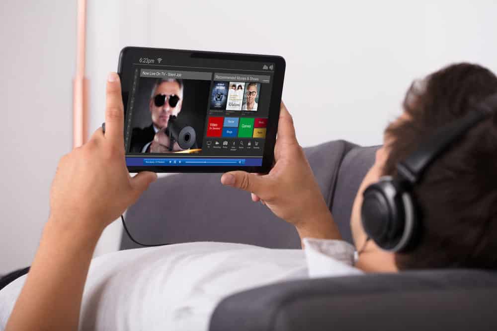Streaming Media Concept.