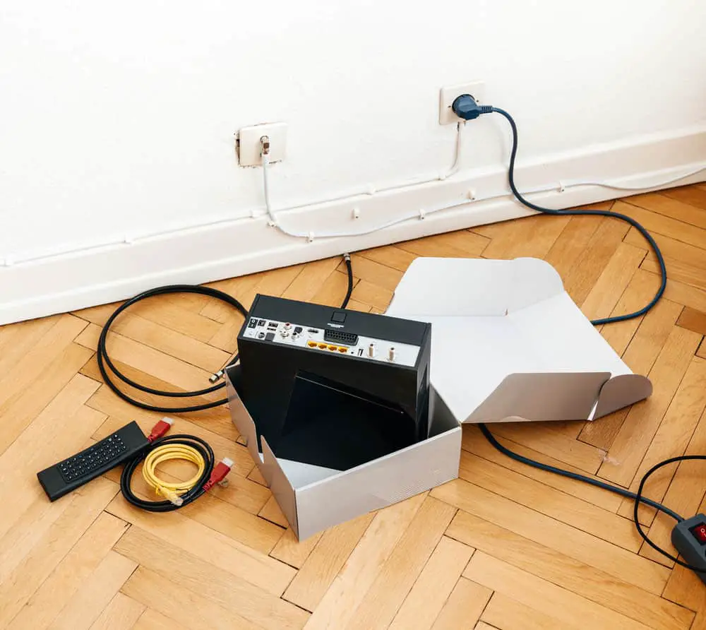 Installing internet on the house