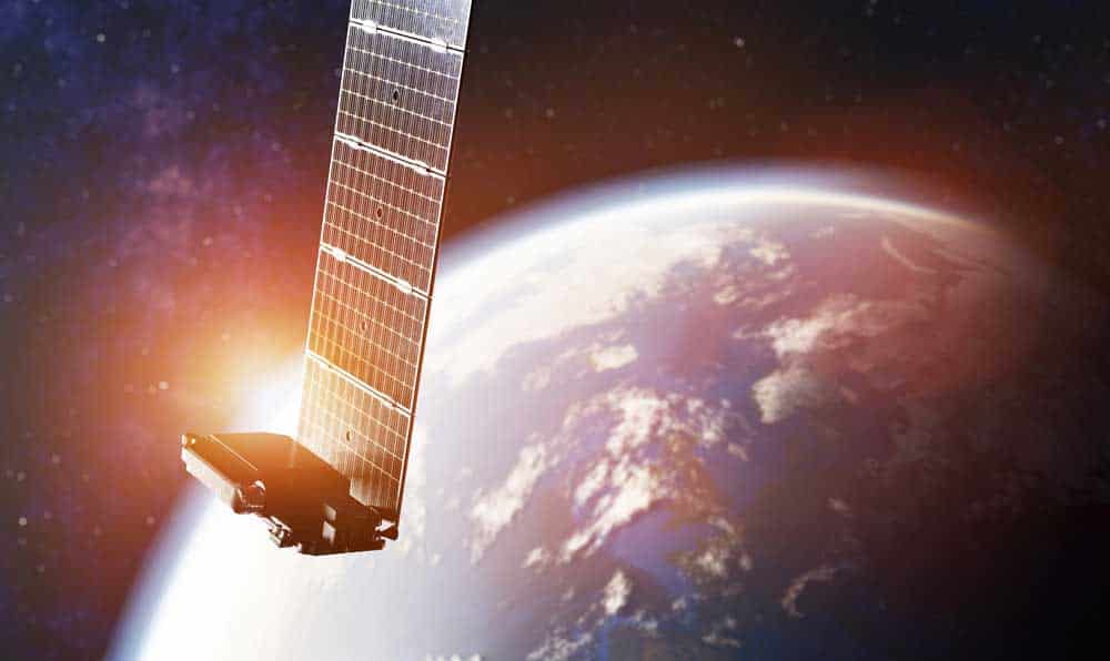 Starlink satellite.