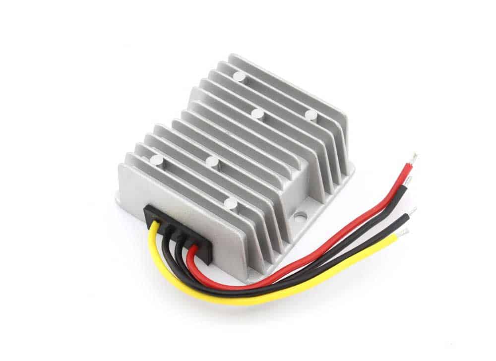 A DC-DC power converter.