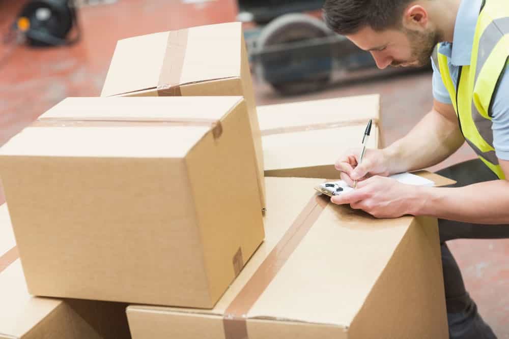 Packaging Starlink Equipment.