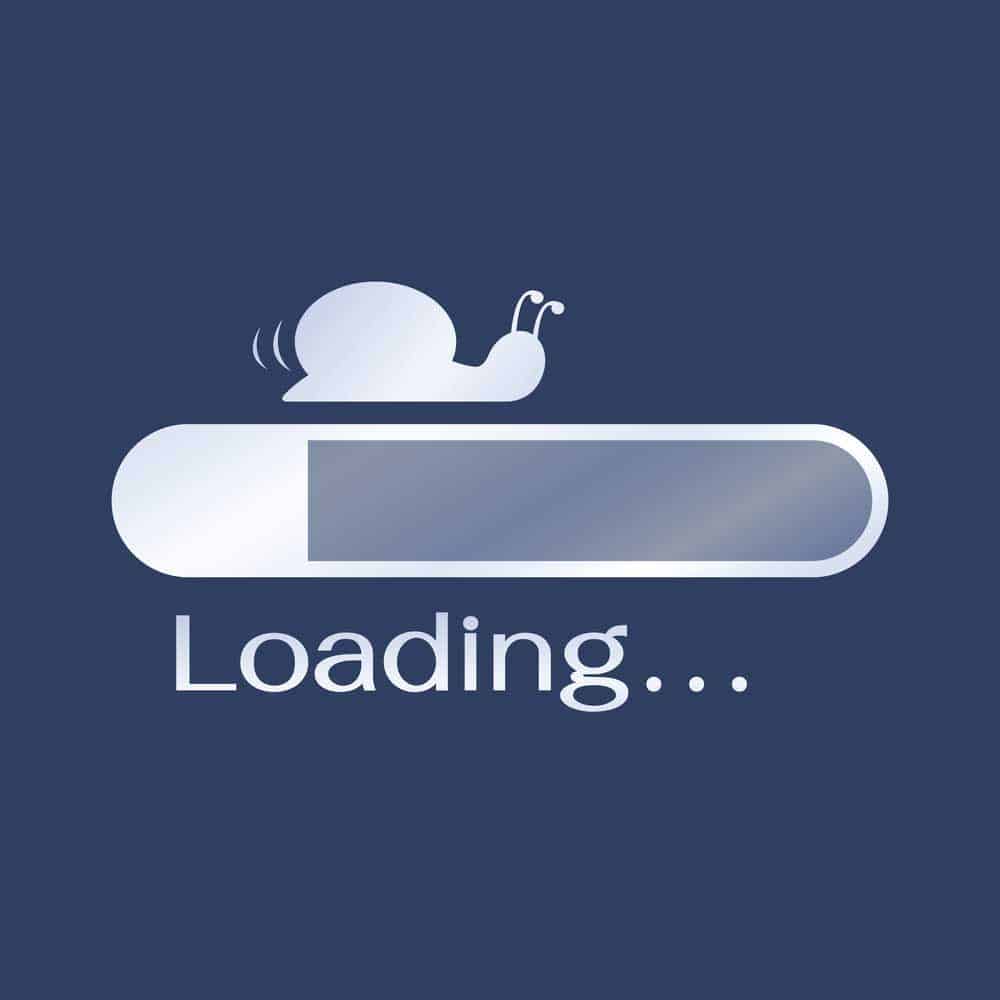 Slow loading representation