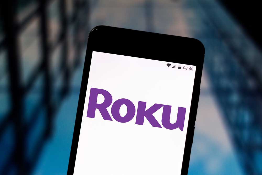 Roku on smartphone