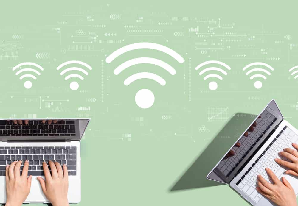 Wi-Fi them on a laptop