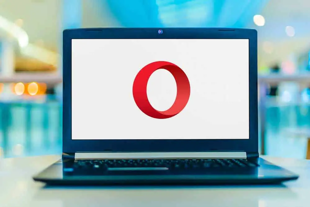 Opera browser on PC