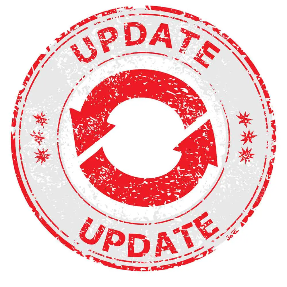 Update on red rubber stamp