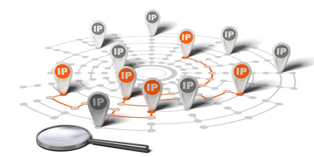 IP Address Concept.
