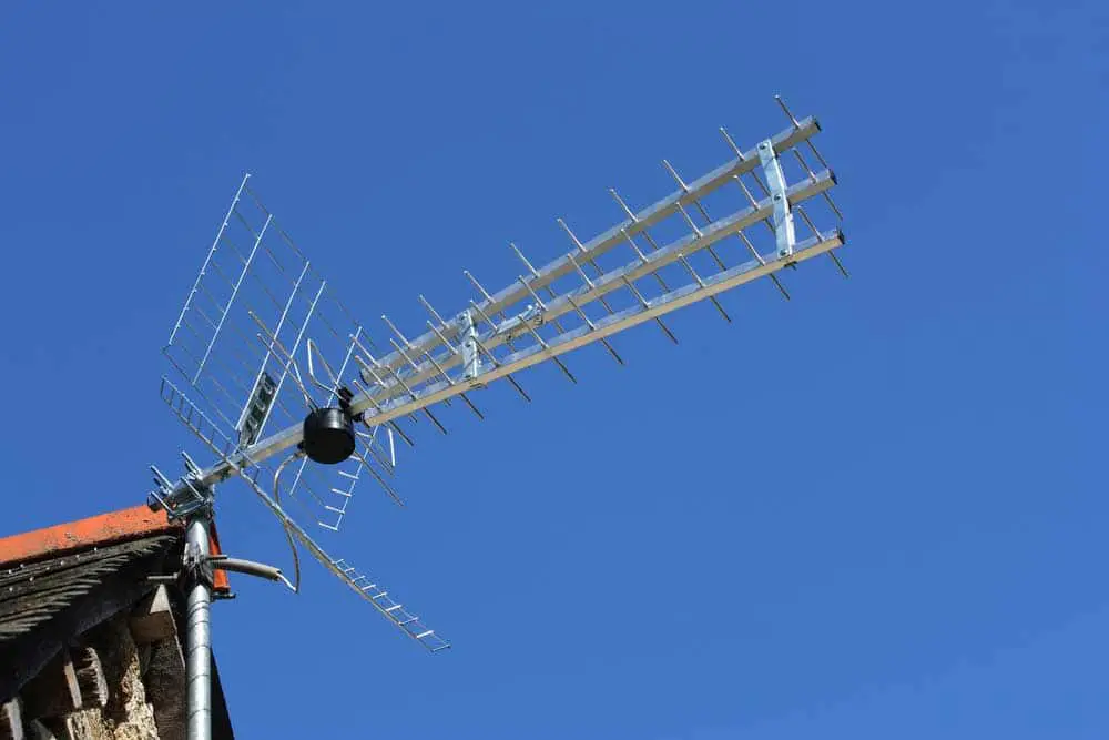A Terrestrial TV Antenna. 