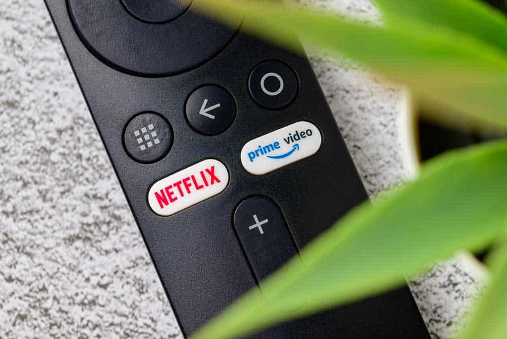 Netflix and Amazon video on Smart TV remote