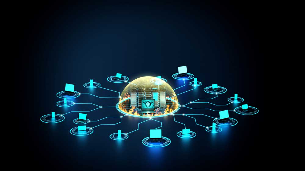 Firewall security concept