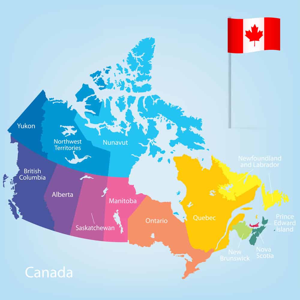 Canada map