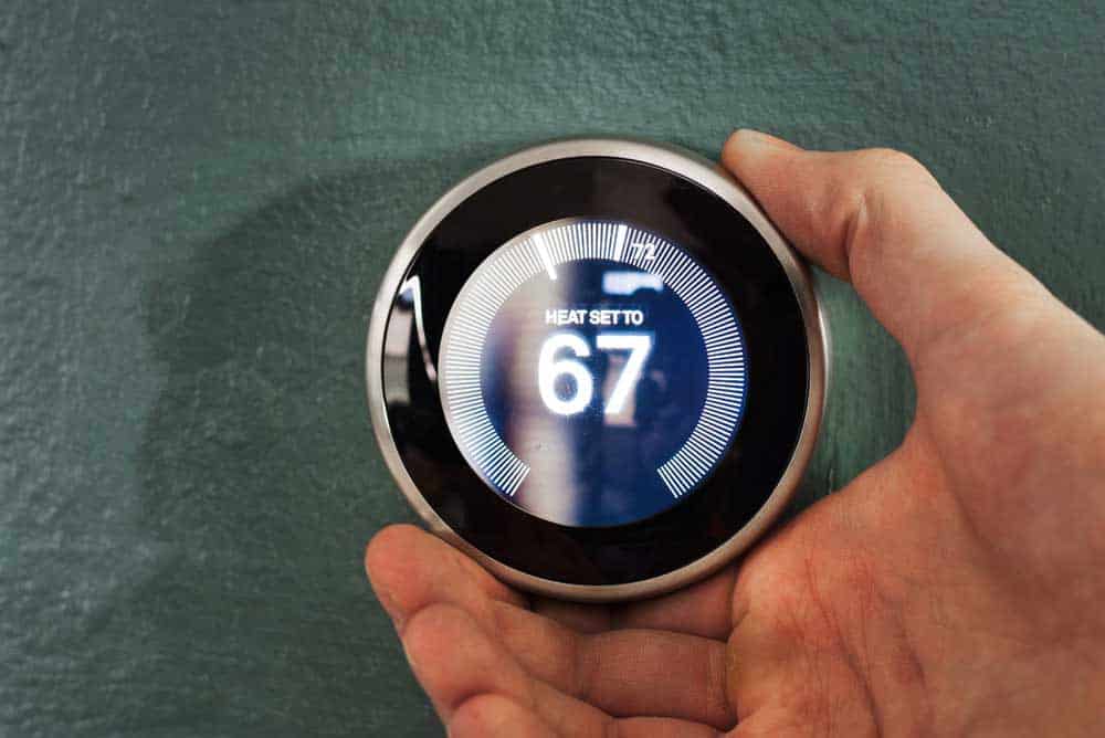 Adjusting nest thermostat