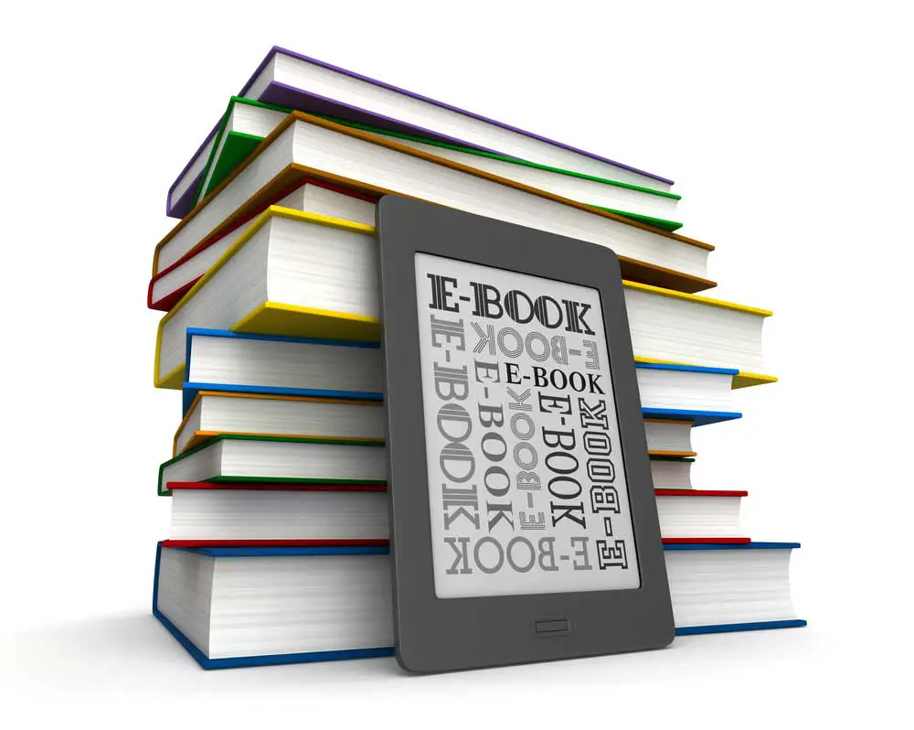 Ebooks Concept. 
