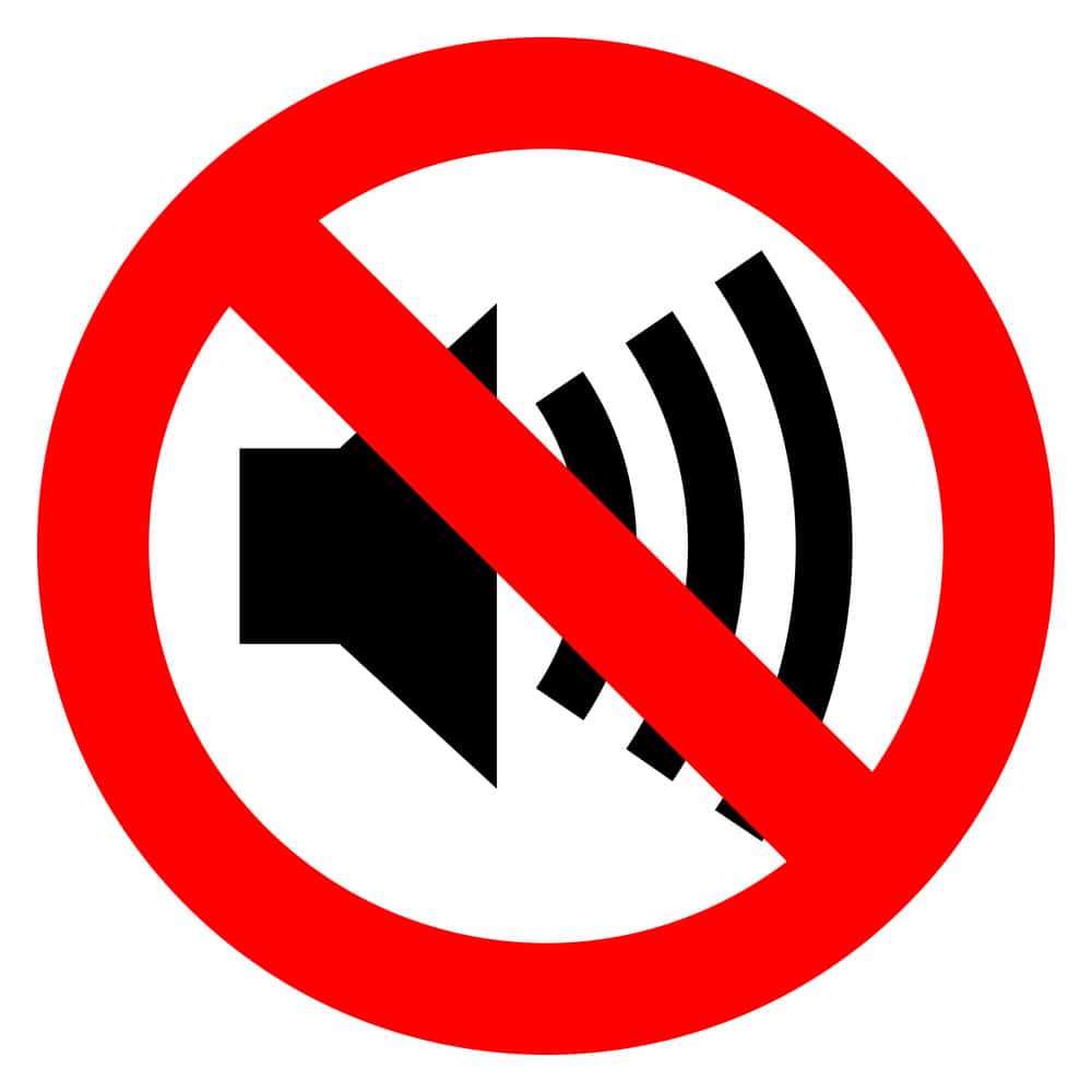 No Sound Icon.