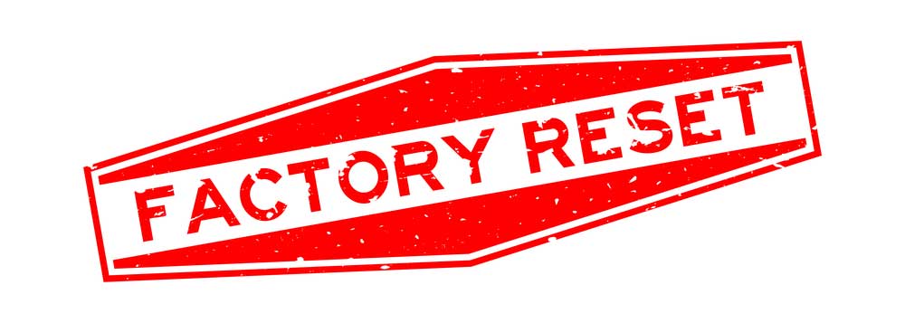 A Factory Reset Button.